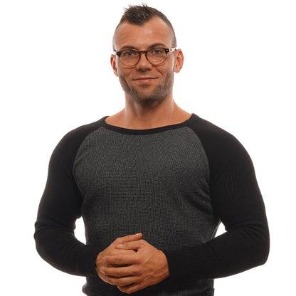 Ermenegildo Zegna Braune Herren-Brillenfassung