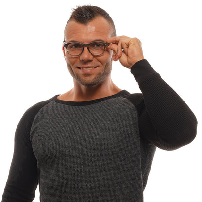 Ermenegildo Zegna Graue Herren-Brillenfassung