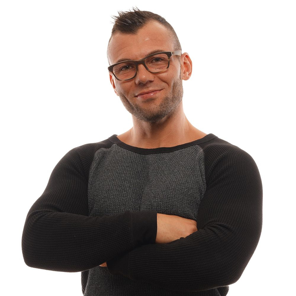 Ermenegildo Zegna Braune Herren-Brillenfassung