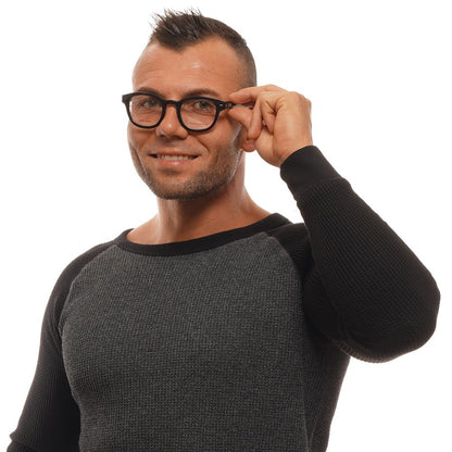 Ermenegildo Zegna Schwarze Herren-Brillenfassung