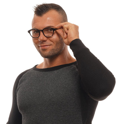 Ermenegildo Zegna Braune Herrenbrillenfassung