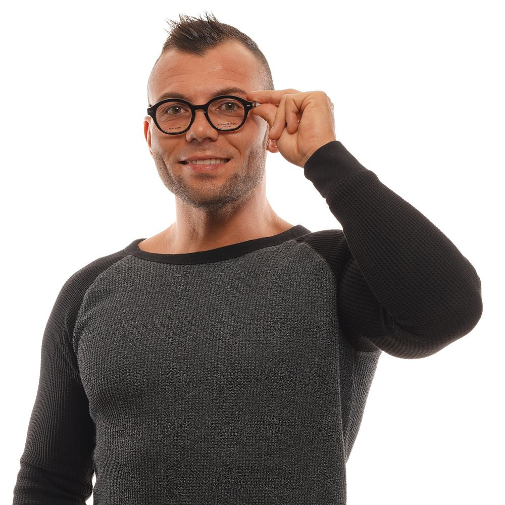 Ermenegildo Zegna Schwarze Herren-Brillenfassung