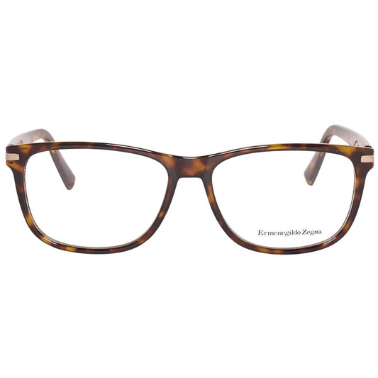 Ermenegildo Zegna Braune Herren-Brillenfassung