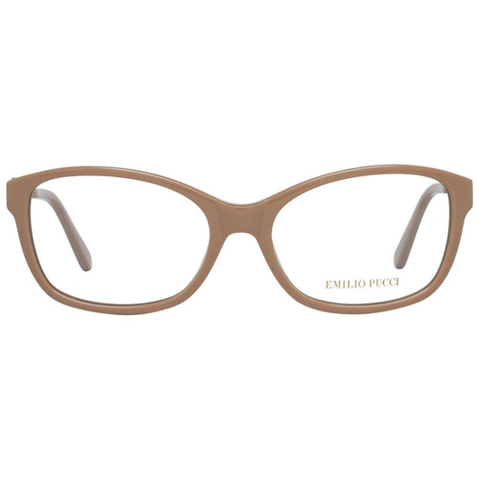 Emilio Pucci Braune Damen-Brillenfassung