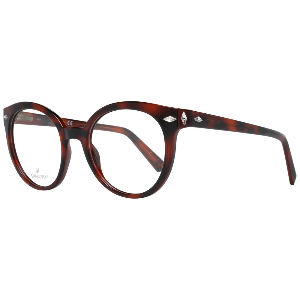 Swarovski Brown Plastic Glasses (Frames)