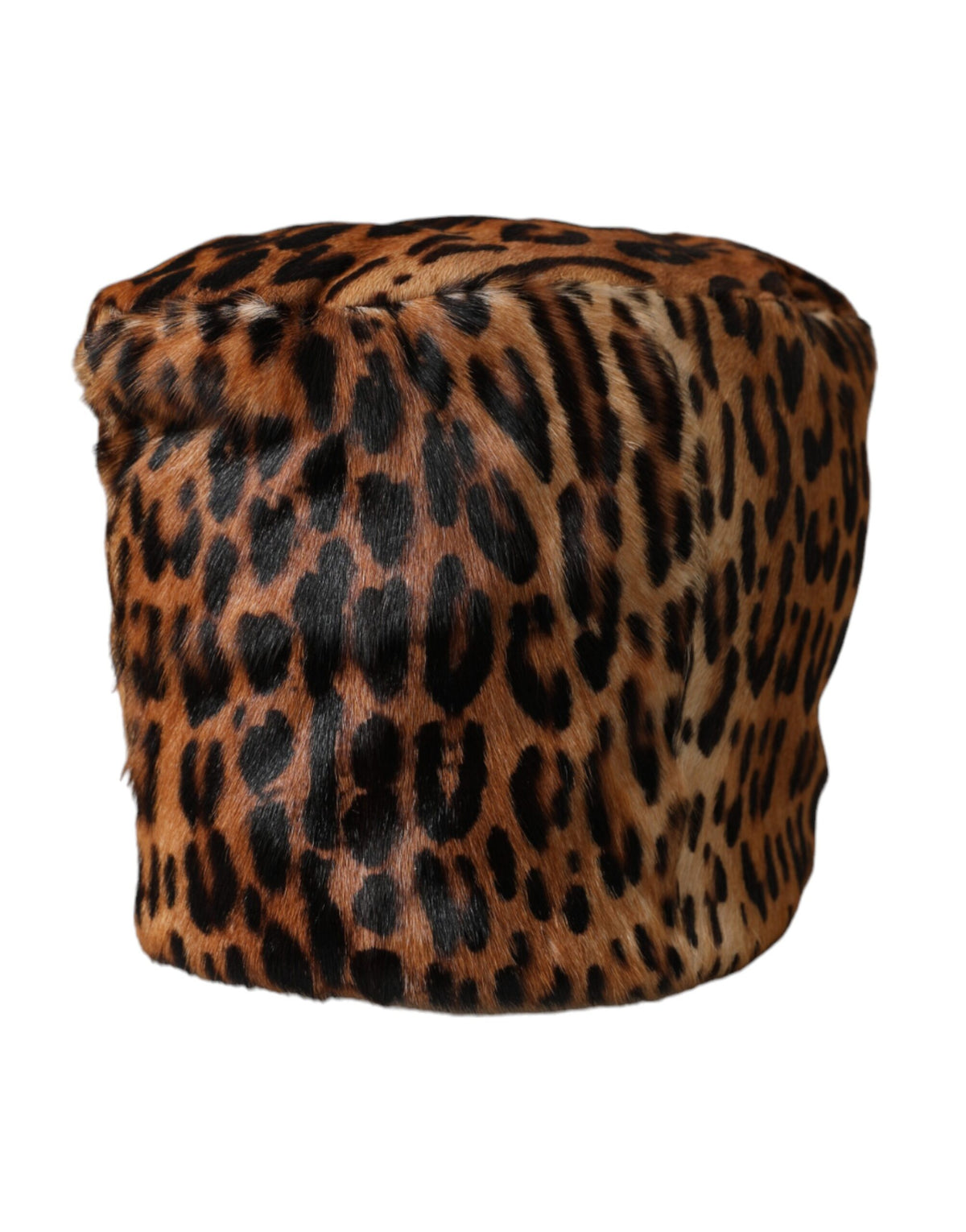 Dolce &amp; Gabbana Brauner Leopardenfell-Fischerhut für Damen