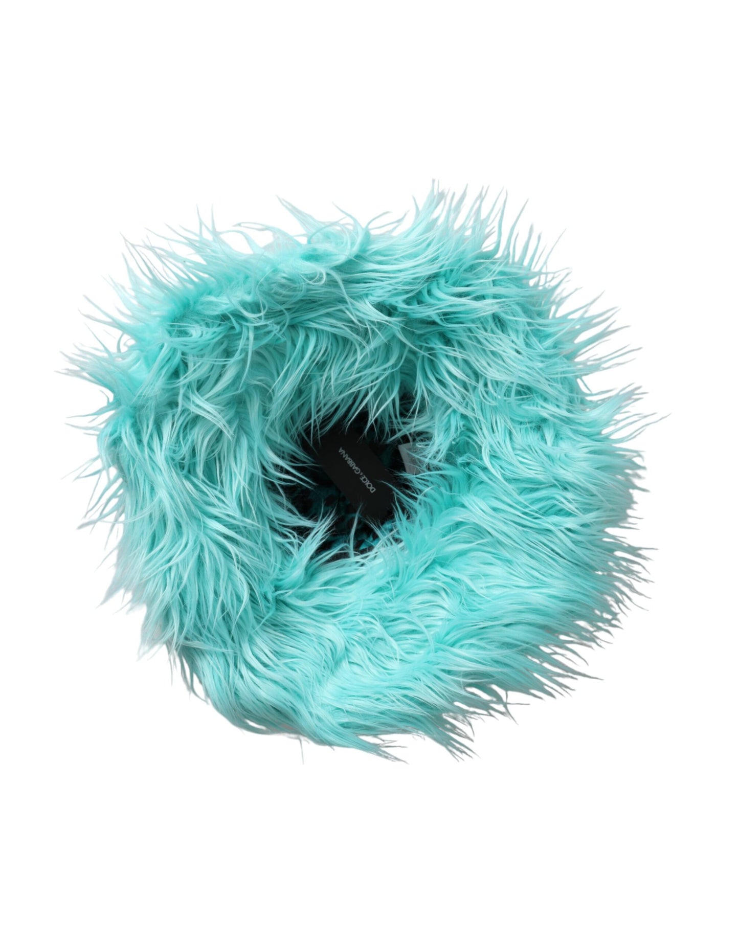 Dolce &amp; Gabbana Mintgrüner Damen-Fischerhut aus Acrylfell