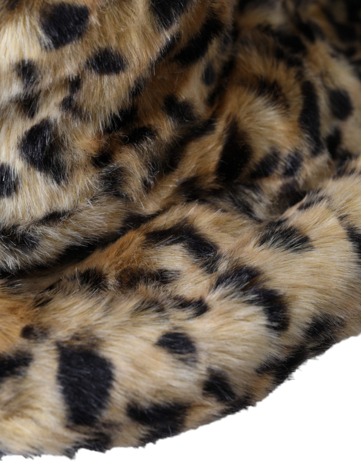 Dolce &amp; Gabbana Brauner Leopardenfell-Fischerhut für Damen