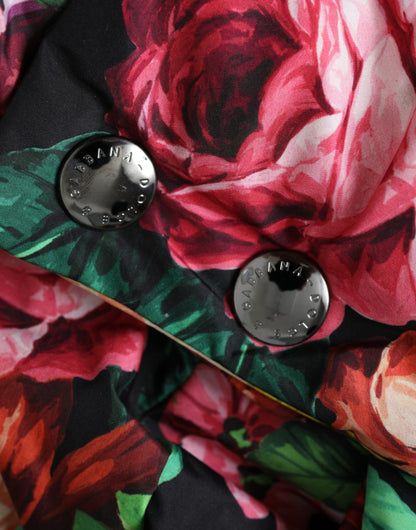 Dolce &amp; Gabbana Hut, mehrfarbig, mit Blumenmuster, für den ganzen Kopf