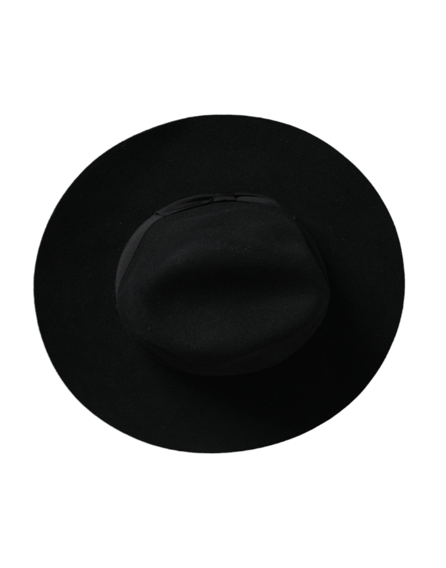 Dolce &amp; Gabbana Black Rabbit Fedora Trilby Damenhut