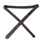 Dolce &amp; Gabbana – Lilafarbene, verstellbare Herrenkrawatte aus 100 % Seide mit Punkten