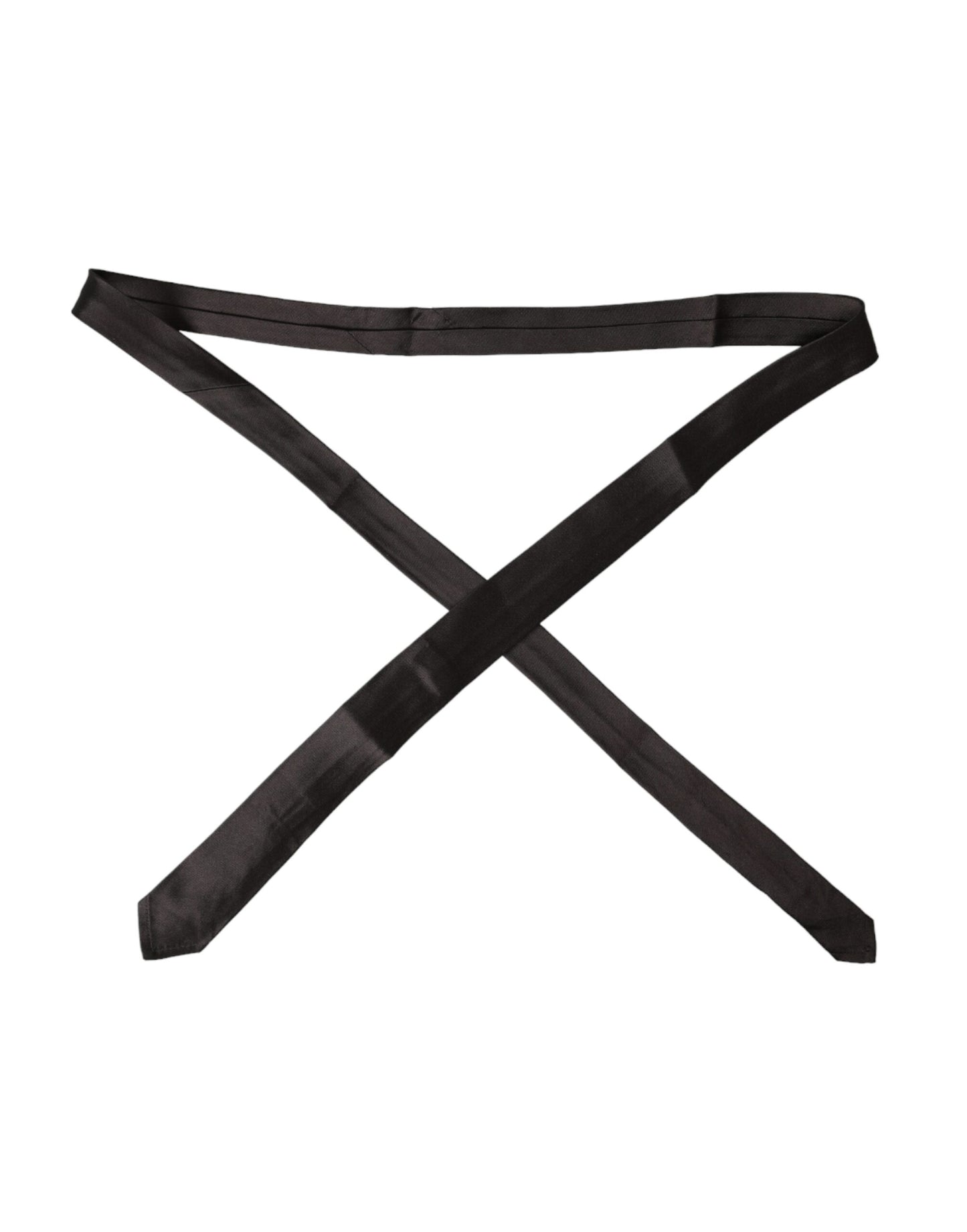 Dolce &amp; Gabbana – Verstellbare Krawatte aus 100 % Seide in Braun