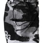 Dolce &amp; Gabbana Multicolor Camouflage DG Logo Beachwear Shorts Bademode