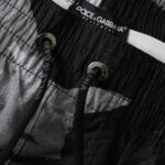 Dolce &amp; Gabbana Multicolor Camouflage DG Logo Beachwear Shorts Bademode
