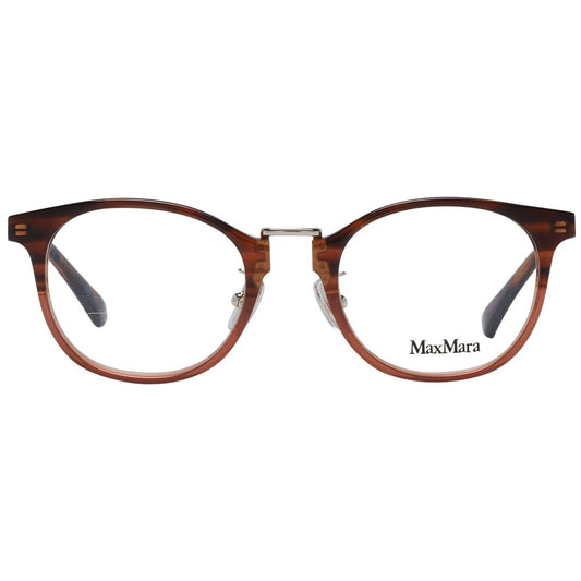 Max Mara Braune Damen-Brillenfassung
