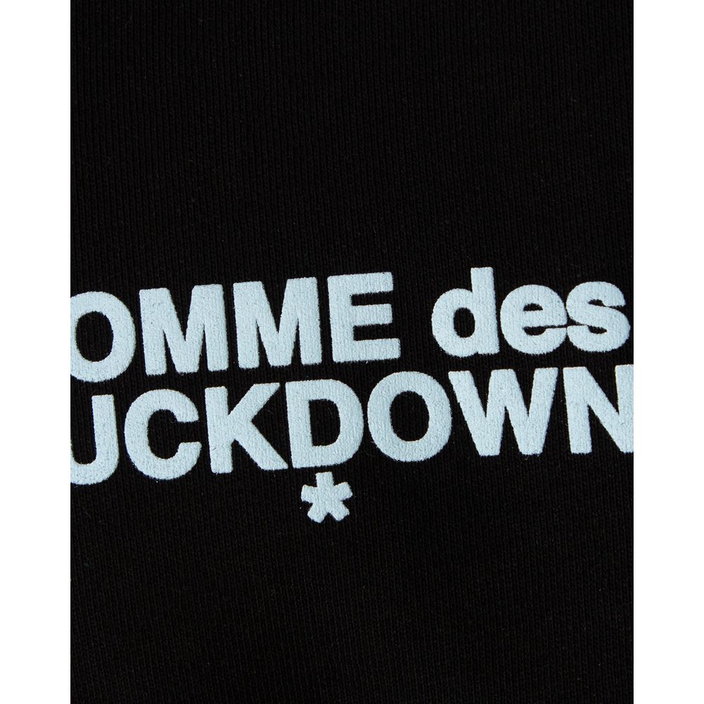 Comme Des Fuckdown Herren-Sweatshirt aus schwarzer Baumwolle mit Kapuze