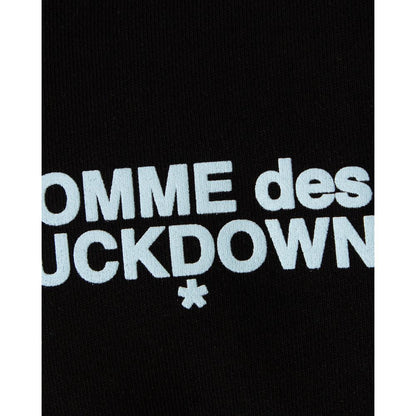 Comme Des Fuckdown Herren-Sweatshirt aus schwarzer Baumwolle mit Kapuze