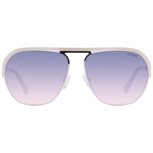 Guess – Roségoldfarbene Unisex-Sonnenbrille