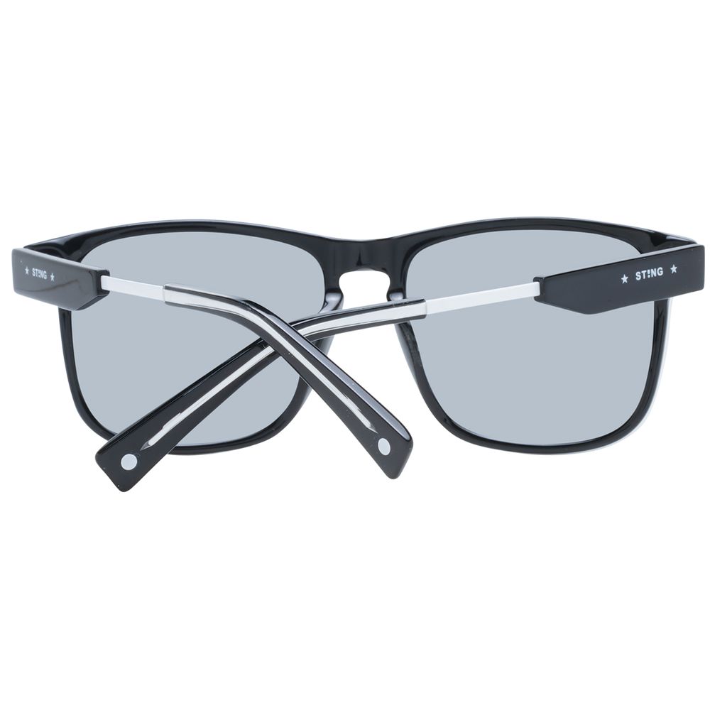 Sting Schwarze Herren-Sonnenbrille