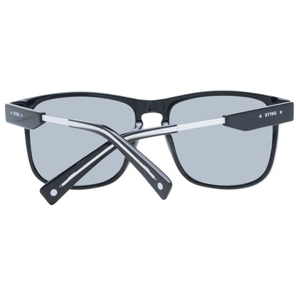 Sting Schwarze Herren-Sonnenbrille