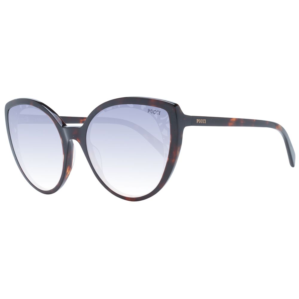 Emilio Pucci Sonnenbrille aus braunem Kunststoff