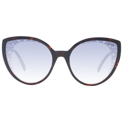 Emilio Pucci Sonnenbrille aus braunem Kunststoff