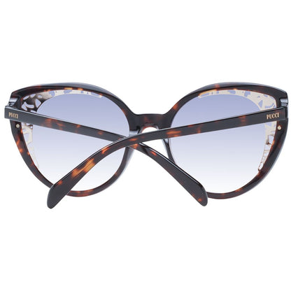 Emilio Pucci Sonnenbrille aus braunem Kunststoff