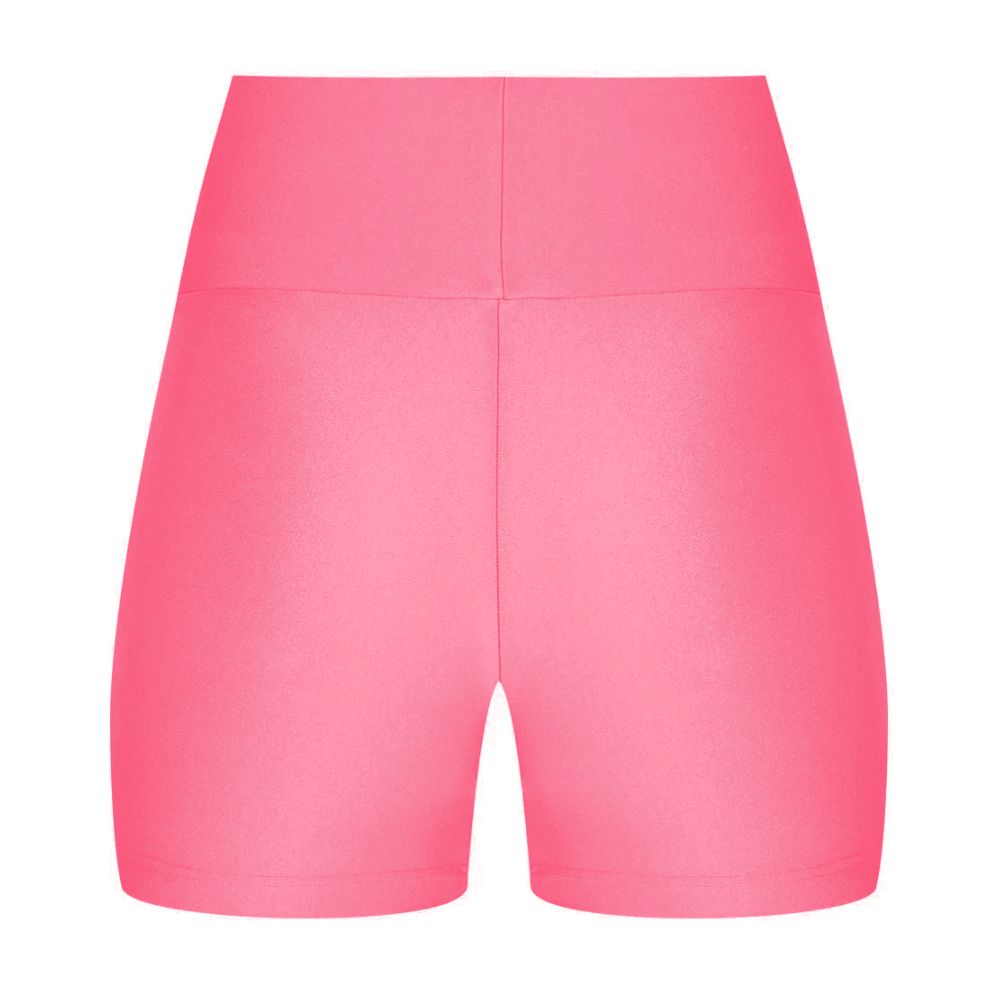 Comme Des Fuckdown – Rosa Polyester-Shorts