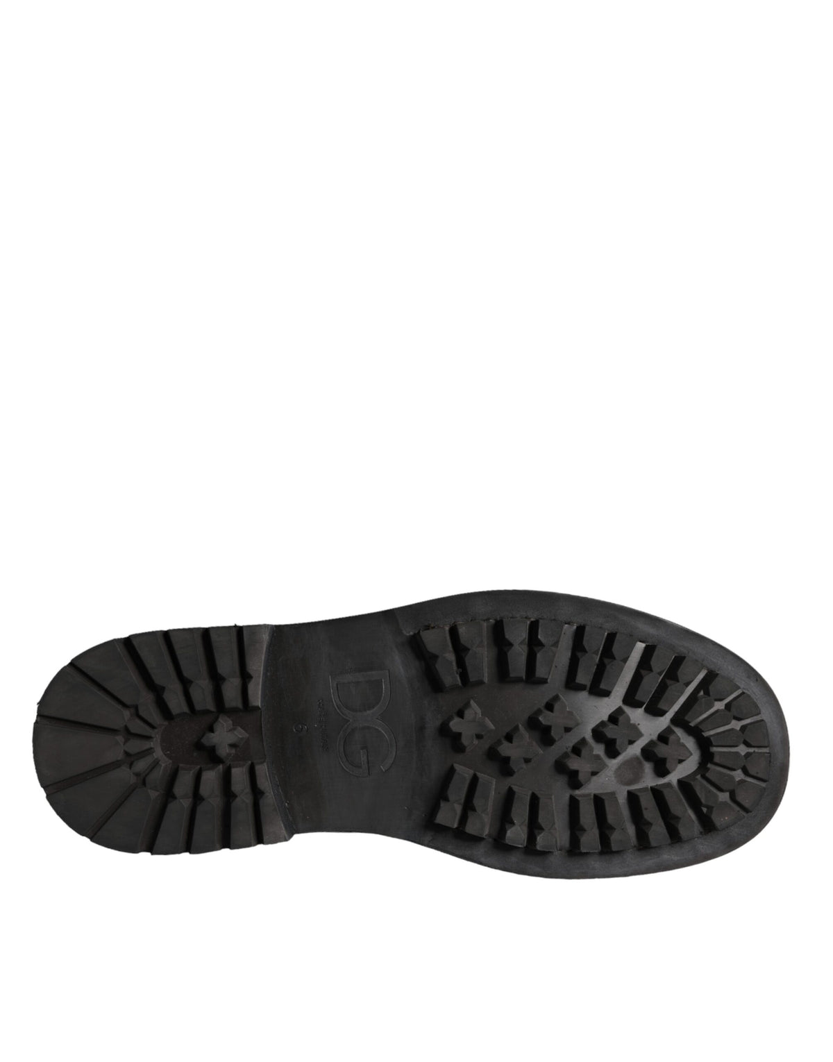 Dolce &amp; Gabbana – Schwarze Schnürstiefel mit halbhohem Schaft Herren Schuhe