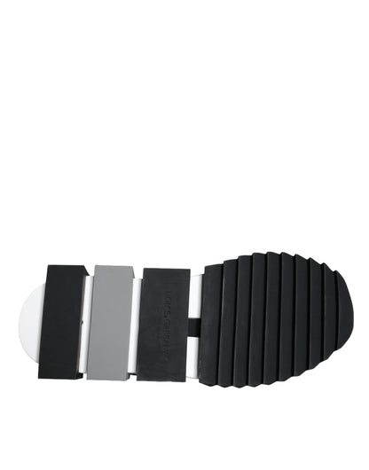 Dolce &amp; Gabbana Blaues Logo Low Top Sorrento Herren Sneakers Schuhe