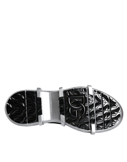Dolce &amp; Gabbana – Galileo – Hohe Sneakers aus schwarzem Nylon