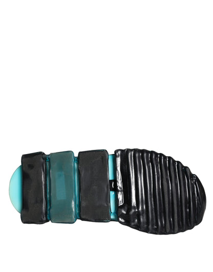 Dolce &amp; Gabbana Sorrento Slip-On Sneakers in Weiß und Blau