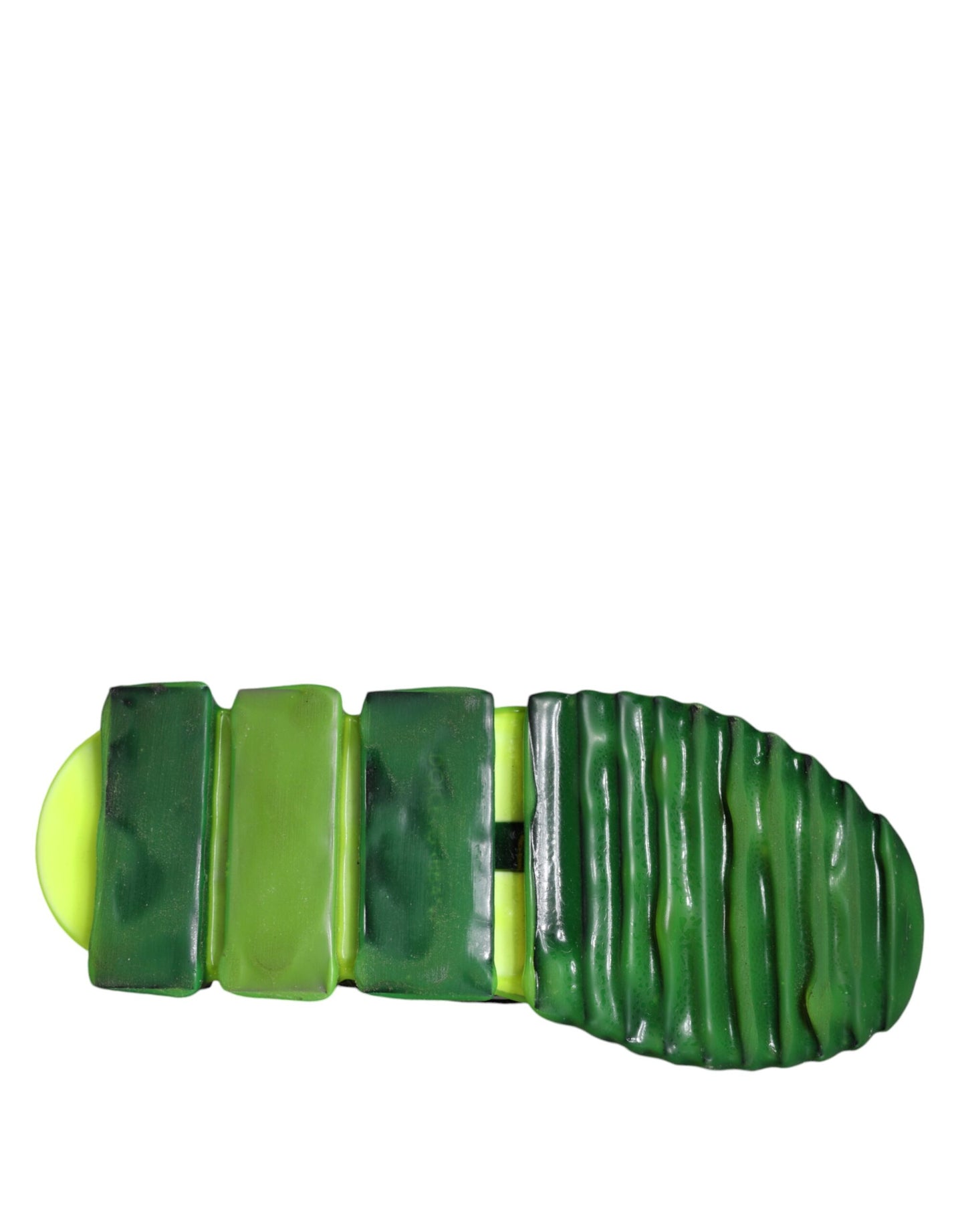 Dolce &amp; Gabbana Weiß Gelb Slip On Sorrento Sneakers Schuhe