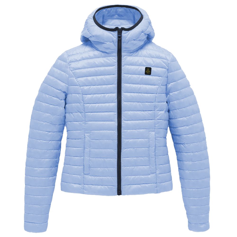 Refrigiwear Hellblaue Polyamid-Damenjacke