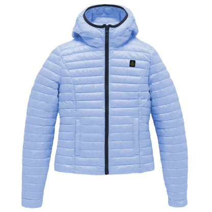 Refrigiwear Hellblaue Polyamid-Damenjacke