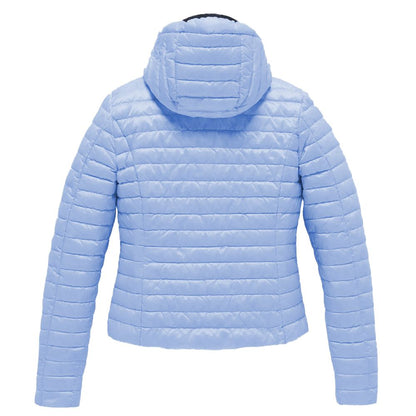 Refrigiwear Hellblaue Polyamid-Damenjacke