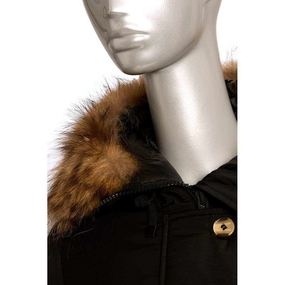 Baldinini Trend Schwarze Polyester Damenjacke