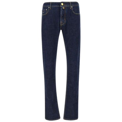 Jacob Cohen Herrenjeans aus Stretch-Denim in Blau
