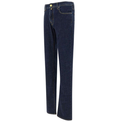Jacob Cohen Herrenjeans aus Stretch-Denim in Blau