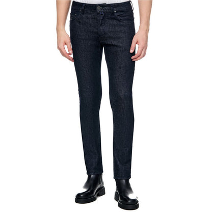 Jacob Cohen Herrenjeans aus blauer Baumwolle