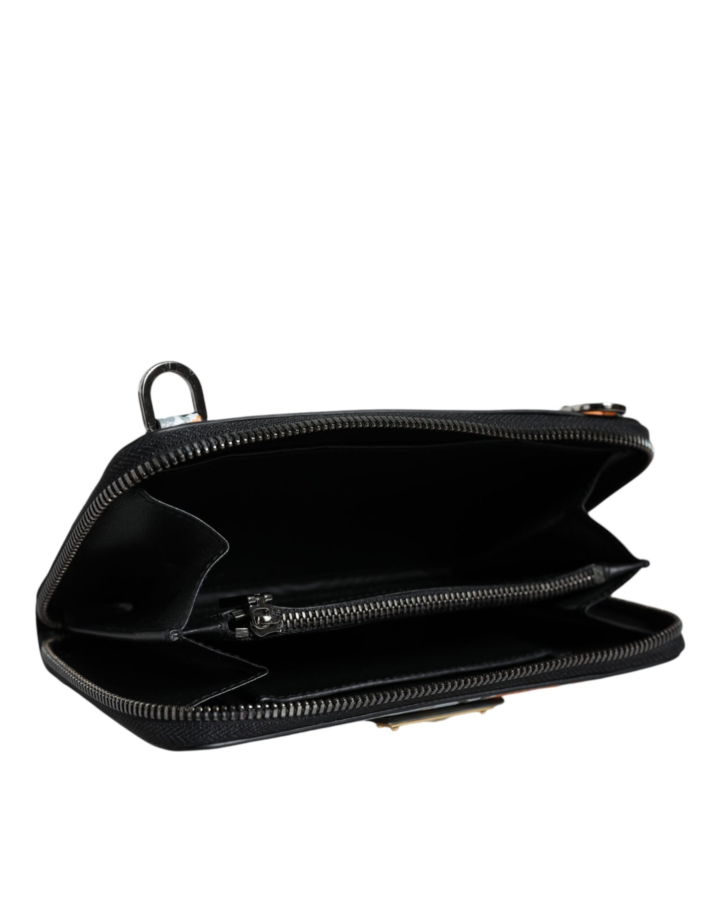 Dolce &amp; Gabbana Mehrfarbige Umhängetasche aus Camouflage-Leder