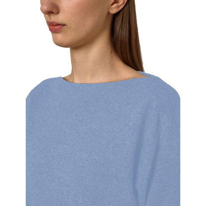 Alpha Studio Hellblauer Kaschmirpullover für Damen