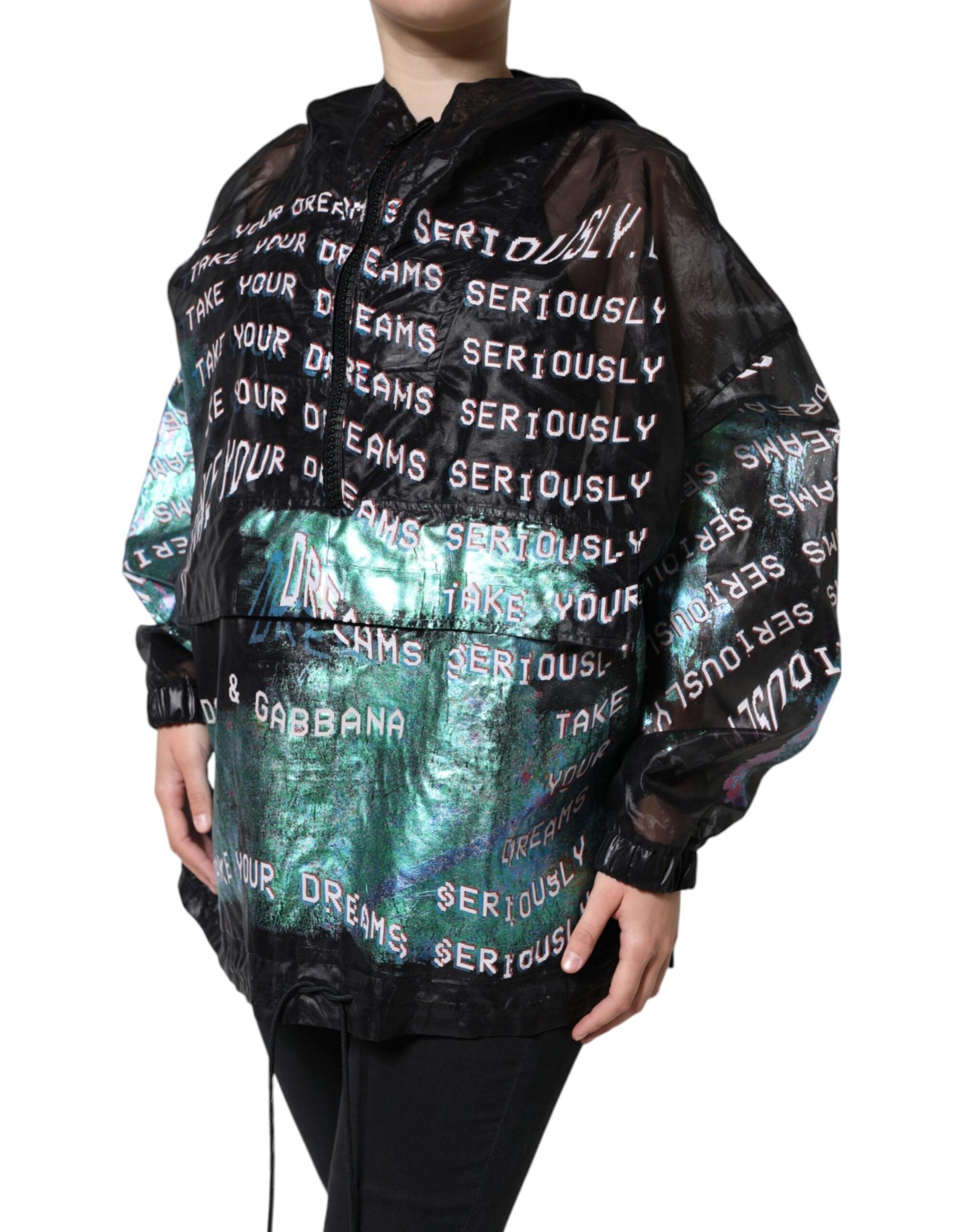 Dolce &amp; Gabbana – Sweatshirt mit Kapuze und mehrfarbigem Print