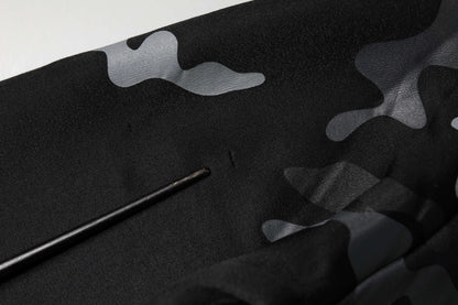 سويت شيرت دولتشي آند غابانا أسود مموه بياقة دائرية