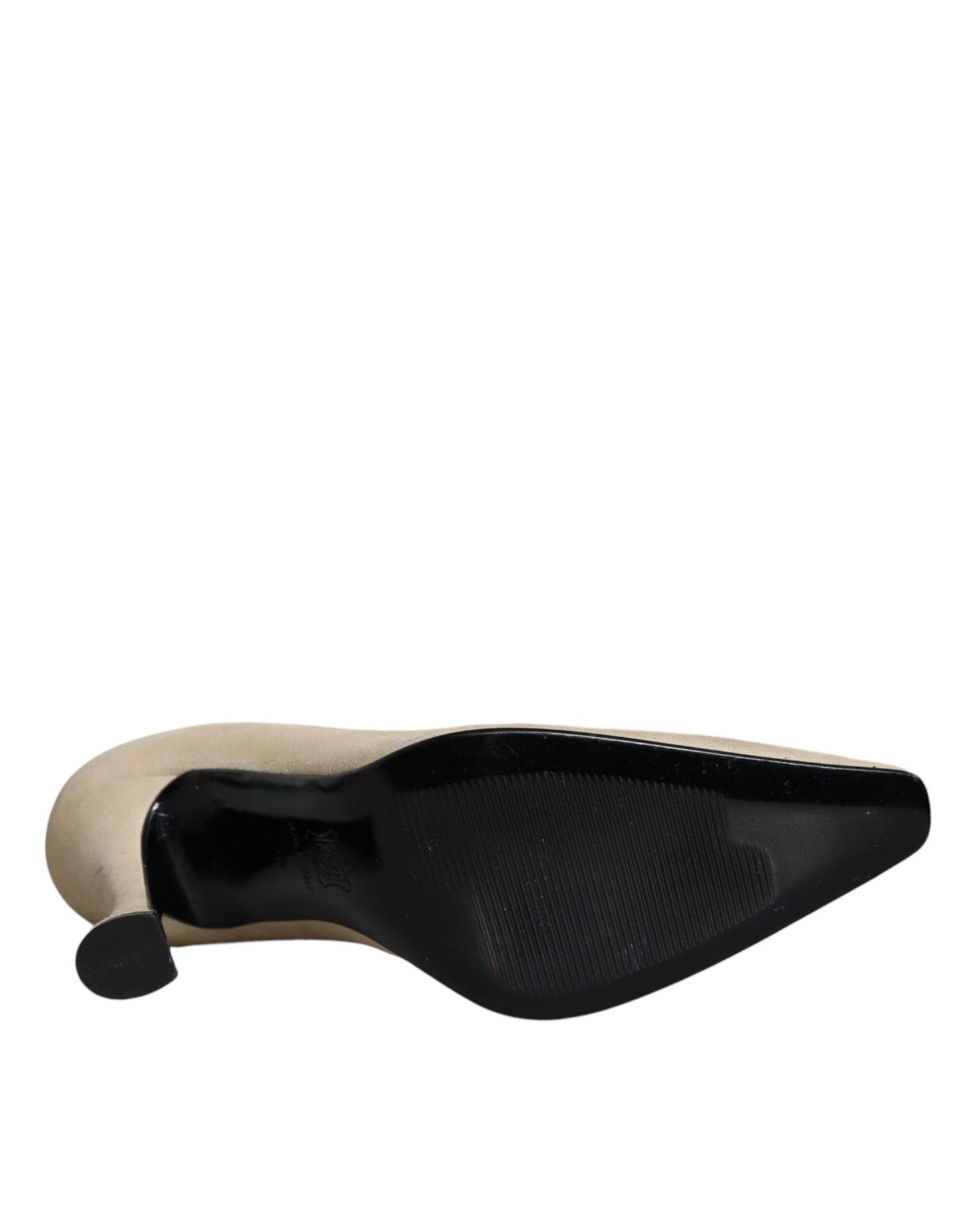 Dolce &amp; Gabbana Beige Wildleder High Heels Pumps Schuhe