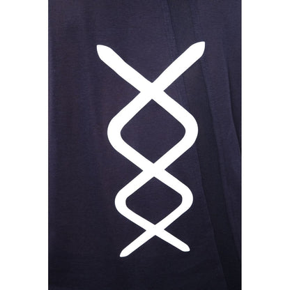 قميص نيكولو تونيتو ​​الأسود للرجال من القطن