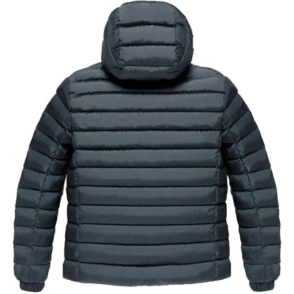 Refrigiwear Blaue Nylon-Herrenjacke