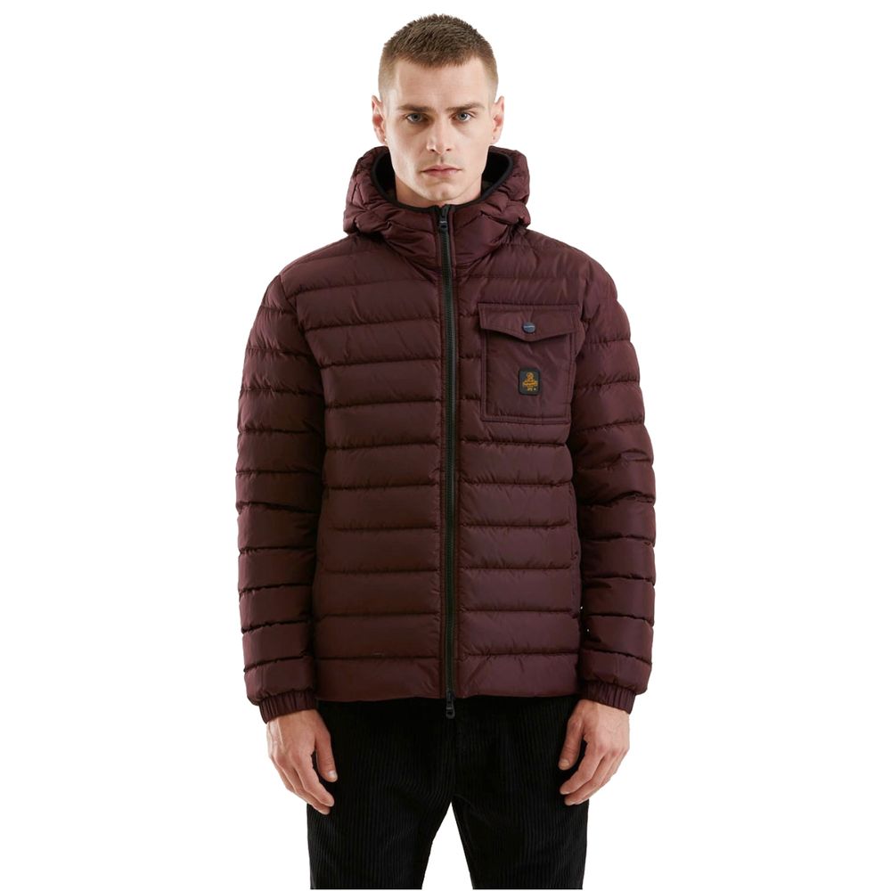 Refrigiwear Rote Nylon Herrenjacke