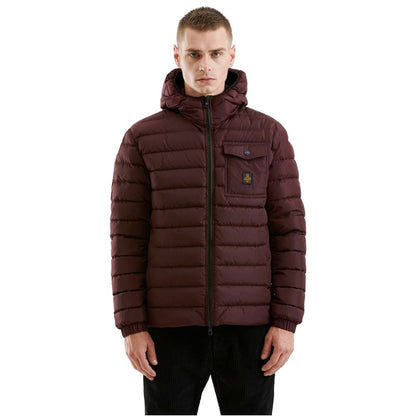 Refrigiwear Rote Nylon Herrenjacke