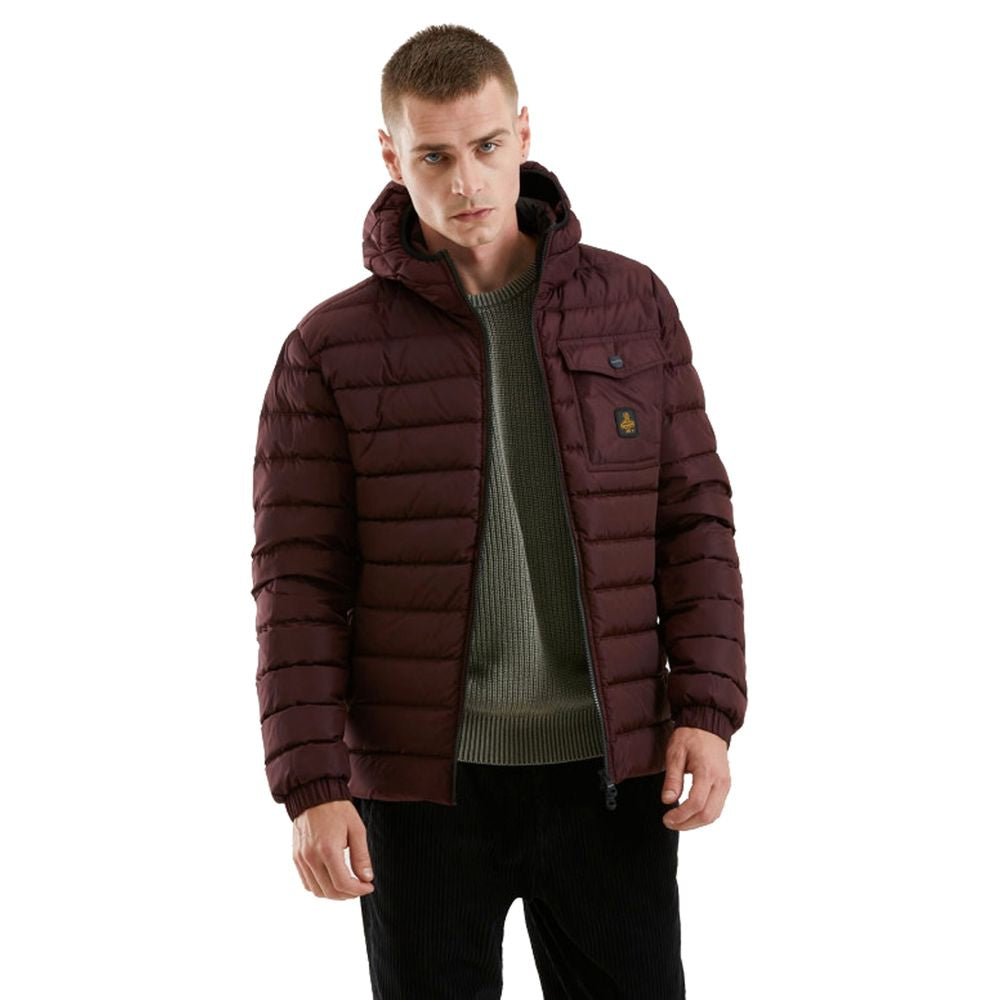 Refrigiwear Rote Nylon Herrenjacke